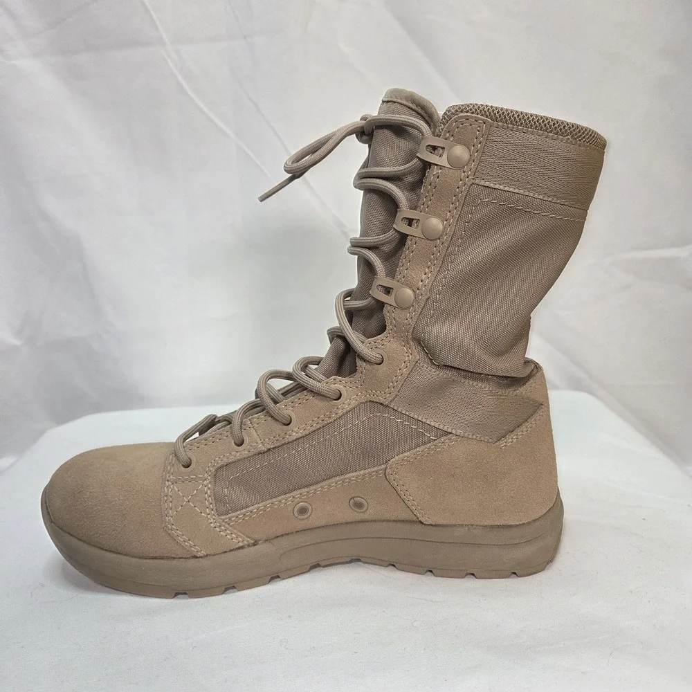 New Danner Tachyon Mens Coyote Leather 8in Military Boots Men's Size 6.5